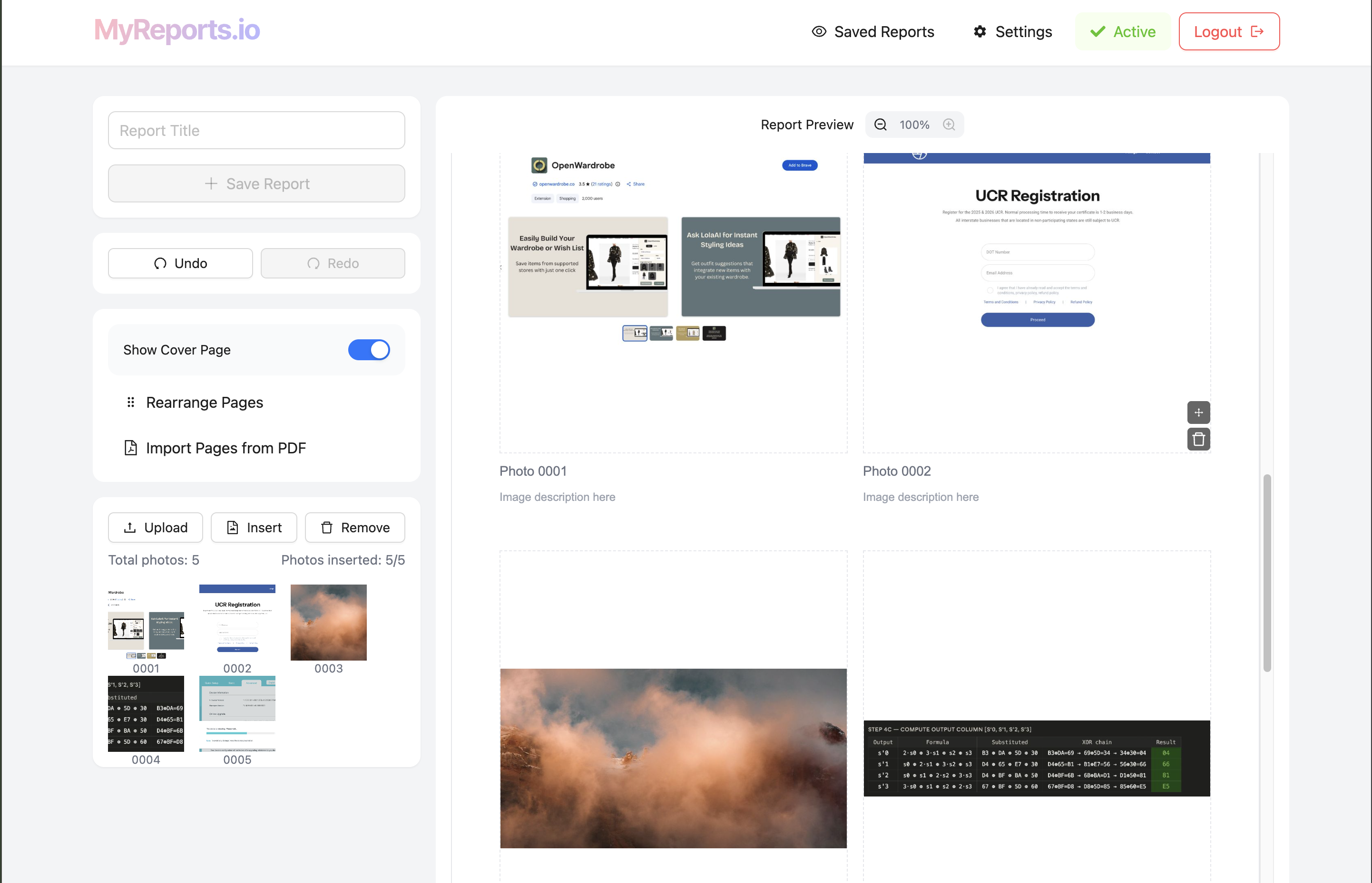 MyReports.io